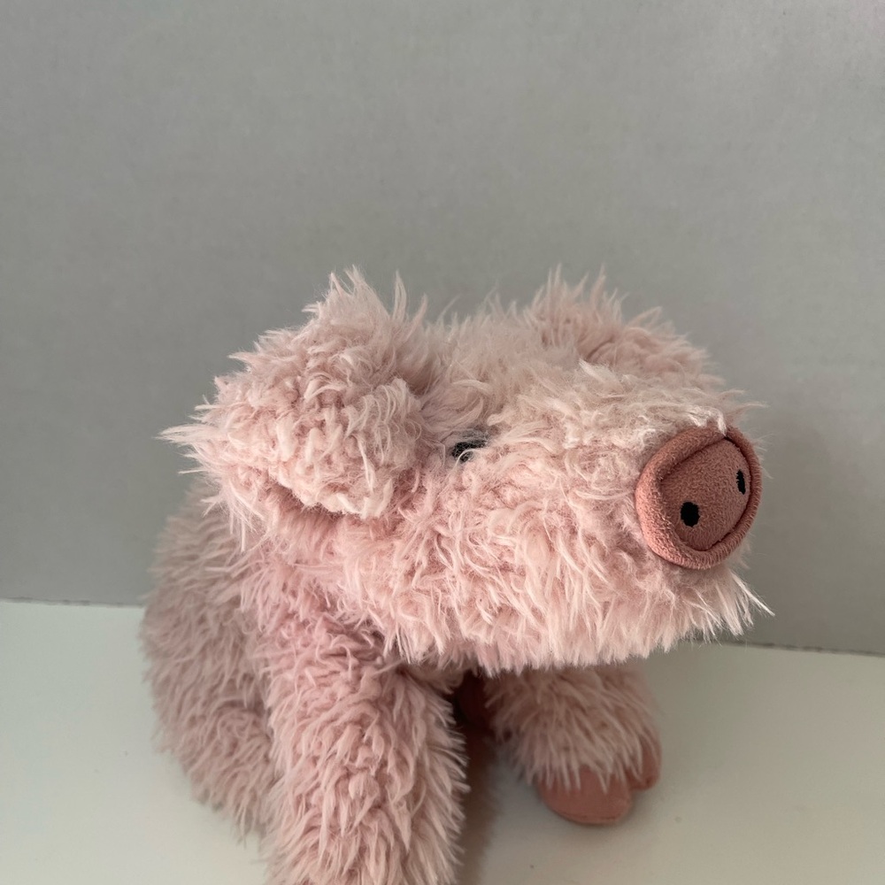 Jellycat Curvie Pig Retired